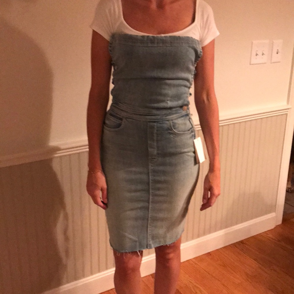 Mother denim dress